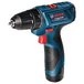 Bosch GSR 120-LI 1.5Ah x2 Case